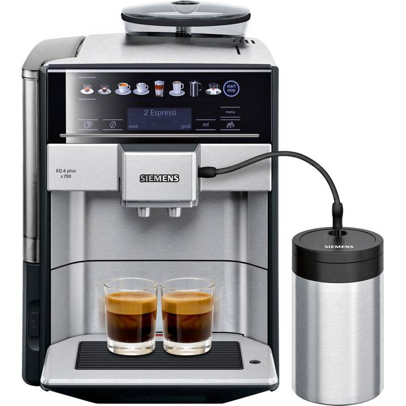 Siemens EQ.6 plus s700 TE657M03DE Edelstahl-Kaffeevollautomat